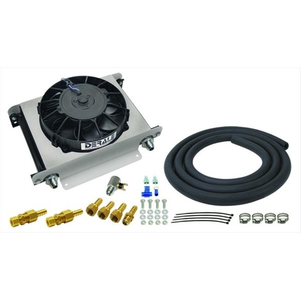 Derale DERALE 15960 25 Row Hyper-Cool Remote Transmission Cooler Kit D65-15960